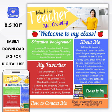 meet the teacher letter